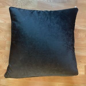 Pier 1 Imports Black Square Throw Pillow